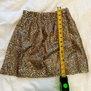 J. Crew Sequin Mini Skirt with Elastic Waistband
